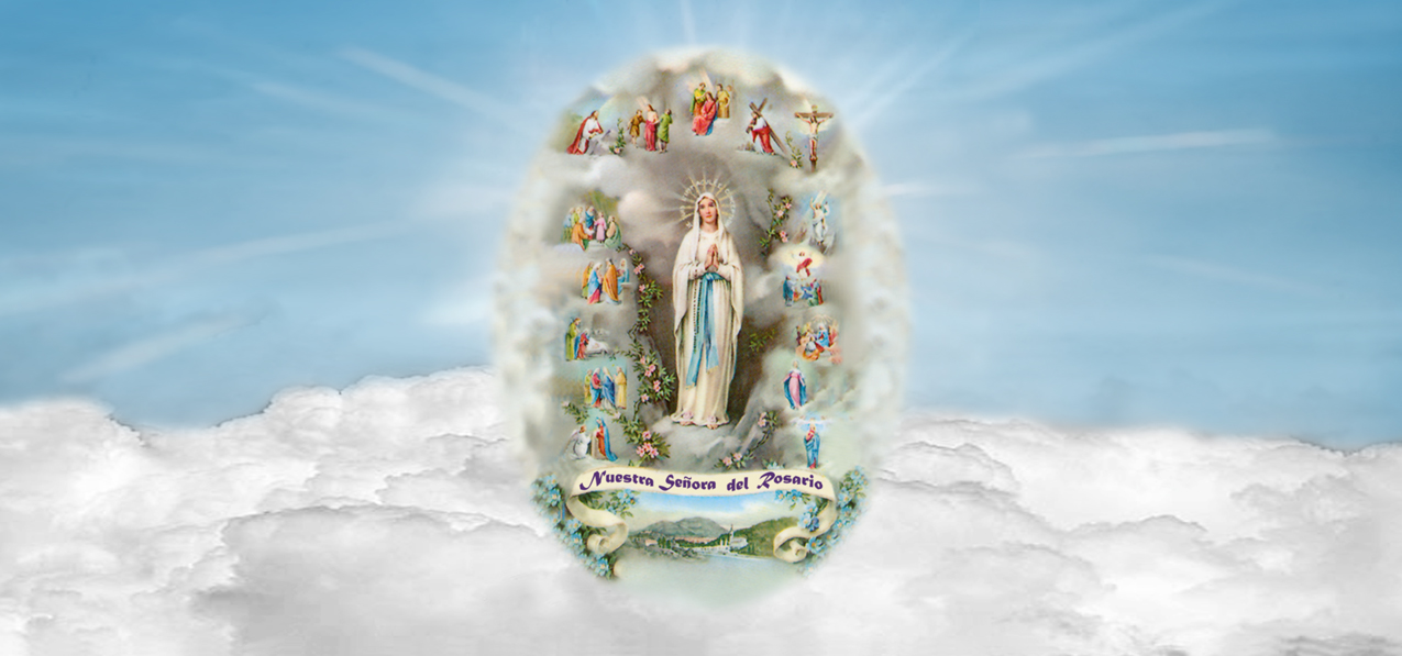 Nuestra Senora del Rosario Blue Clouds (Spanish)